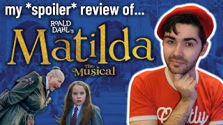 my spoiler review of MATILDA 2022  Matilda the musical movie sony and netflix [upl. by Anita933]