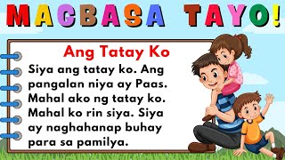 UNANG HAKBANG SA PAGBASA FILIPINO READING FOR GRADE 1  READING PASSAGE TEACHER ALI [upl. by Kassab]