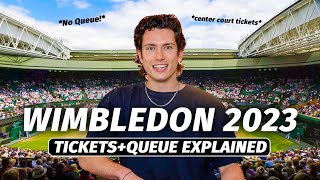 The Wimbledon Queue Explained FULLY easy tickets guide [upl. by Aliakam521]