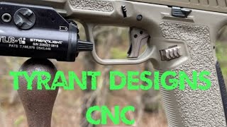 ITTS Trigger FDE LIMITED EDITION  TYRANT DESIGNS CNC [upl. by Vassily]