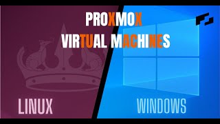 Creating Linux and Windows virtual machines with Proxmox [upl. by Kania489]