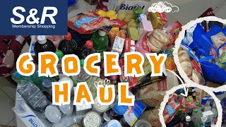 SampR  Grocery Haul  Philippines  J Bi [upl. by Ahsienahs]