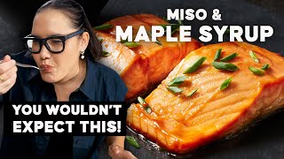 How To Cook Salmon In The Oven  Miso Salmon  Marion’s Kitchen [upl. by Nayr155]