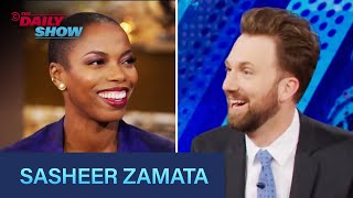 Sasheer Zamata  Getting Witchy in “Agatha All Along”  The Daily Show [upl. by Pattison206]