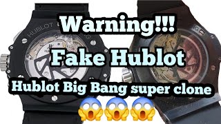 Fake Hublot Big Bang 44mm 301CI1770RX Titanium Ceramic superclone best replica 11 Luxury watches [upl. by Fafa]