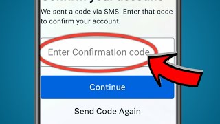 Confirmation Code Kya Hota Hai  Confirmation Code  Confirmation Code For Facebook [upl. by Nosduh]