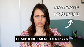 Manifestation des psychologues sur le remboursement [upl. by Aisatna]