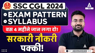 SSC CGL Syllabus 2024  SSC CGL Syllabus and Exam Pattern 2024  Full Details [upl. by Aerdnek]