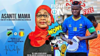 Tanzania vs Guinea  10  Goli la Msuva🔥🔥 Highlights AFCON Kufuzu Kombe la Afcon2025 [upl. by Schilit]