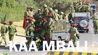 Shuhudia timbwili la Askari Polisi na Majambazi [upl. by Airliah]