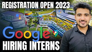 Google Hiring College Students  Google Internship Registration Open 🔥 Complete Preparation Guide [upl. by Eglantine95]