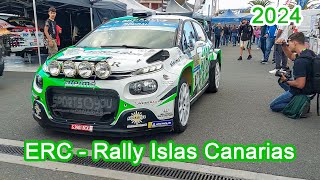 FIA ERC 48° Rally Islas Canarias Service Park May 2 2024 Las Palmas de Gran Canaria [upl. by Timrek449]