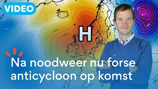 Komende dagen ontwikkelt zich een forse anticycloon boven Europa [upl. by Noble]