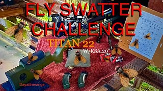 Fly Swatter Challenge 🪰 Day at The Range TITAN22KSA 20”WMueller 832x44🪰 Budget Accuracy🕸️ [upl. by Anabelle674]