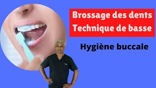 comment se brosser les dents  technique de bass [upl. by Sig741]