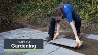 How to lay a patio with Wickes [upl. by Lennor821]