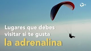 Destinos extremos para los amantes de la adrenalina  Sabías que [upl. by Nalra757]