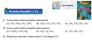 KSSM Matematik Tingkatan 4 Bab 2 praktis kendiri 21a no9no11 Asas Nombor chapter 2 form 4 buku [upl. by Janeen]