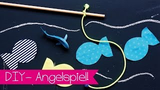 DIY  ANGELSPIEL SELBER MACHEN I BASTELN [upl. by Silvio]