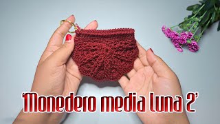 MONEDEROS TEJIDOS A CROCHET CON CIERRE 👛 [upl. by Taam673]