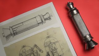 The First Lightsaber  3D Printing the McQuarrie Concept Art Saber [upl. by Aruasi]