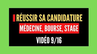 Réussir sa Candidature Lettre de motivation et projet professionnel  916 [upl. by Rives]