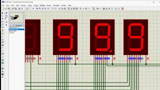 Simple Digital Voltmeter IC7107 Simulation  Voltage range upto 200VDC [upl. by Wiley887]