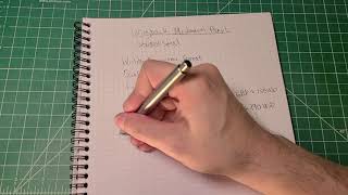 Wingback Mechanical Pencil Review [upl. by Brew]