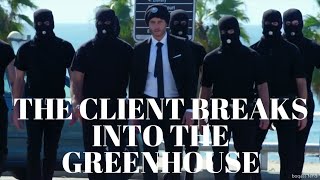 The client breaks into the greenhouse  greenhouse academy 4×8 [upl. by Caughey]