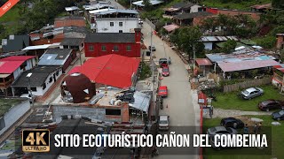 SITIO ECOTURÍSTICO CAÑON DEL COMBEIMA 4K 30 FPS IBAGUÉ DESDE EL AIRE [upl. by Nalla753]