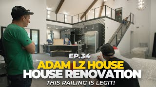 Renovating Adam LZs House  Stairway Railing Changed EVERYTHING EP34 [upl. by Ro32]