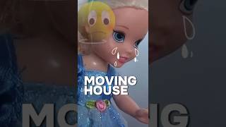 Anna and Elsa Move to a New House 🏡 Pt 1 Frozen Dolls  Elsia and Annia  Come Play With Me Dolls [upl. by Rennold]