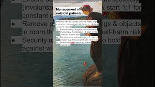 Management of suicidal patients [upl. by Eduardo]