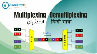 What is Multiplexing  Demultiplexing  Types of Multiplexing  Mux and Demux  Urdu  Hindi [upl. by Spearman]