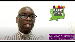 Regiotafel Suriname  Pikin Saron en de rechten van de inheemsen met Mr Milton A Castelen [upl. by Hermon]