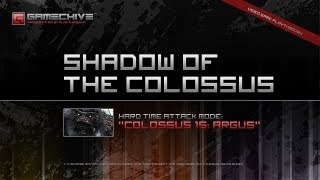 Shadow of the Colossus PS3 Gamechive Hard Time Attack Mode Colossus 15 Argus  The Sentinel [upl. by Beret487]