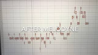 Melodyne on Lead Vocals  Before and After Comparison [upl. by Edson]