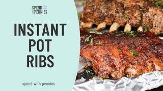 Instant Pot Ribs [upl. by Anuahsar]