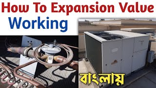 How To Expansion Valve Working  How To Work Expansion Valve [upl. by Odelet749]