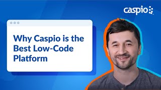 Why Caspio is the Best LowCode Platform [upl. by Batruk]