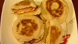 Recipe for quotDebbiesquot Egg McMuffins with Canadian Bacon amp Review of Norpro Egg Rings from Amazon [upl. by Nielsen]