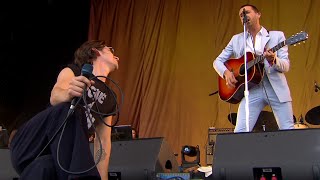 The Last Shadow Puppets  The Meeting Place  Glastonbury 2016 [upl. by Aliehs391]