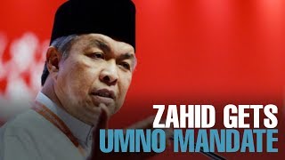 NEWS Zahid Hamidi is Umno president [upl. by Caresse36]