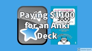 Paying 1100 for an Anki Deck [upl. by Nerac]