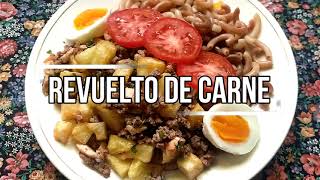 REVUELTO DE CARNE DE RES Y POLLO [upl. by Enrahs]