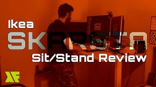 Skarsta Sit Stand Desk Review  Ikea [upl. by Remde]