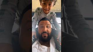 DJ Khaleds Kids 💓 Fathers Love djkhaled kids kid shorts youtubeshorts [upl. by Hannover]