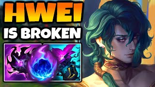 I am convinced that Hwei is broken and the strongest mage in the game right now [upl. by Aruon]