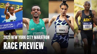 2023 NYC Marathon Preview  Runners World [upl. by Annaek]