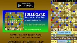 FullBoard 11 Word Game Helper App for Android™ [upl. by Ula]